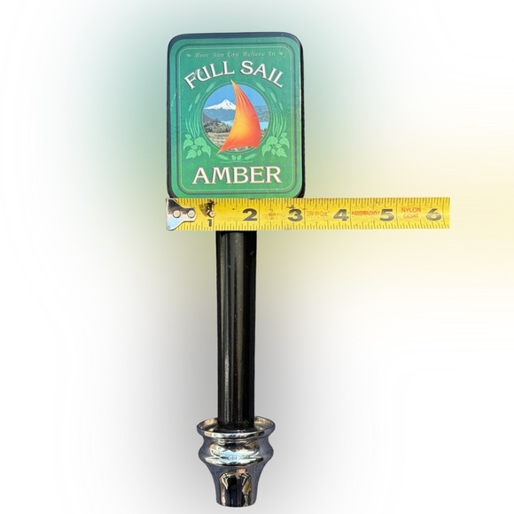 Full Sail Amber Beer Tap Handle – 11” Tall - Picture 11 of 13